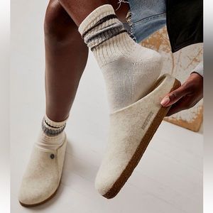 NWT (in box) Zermatt Rivet Birkenstocks in Ecru